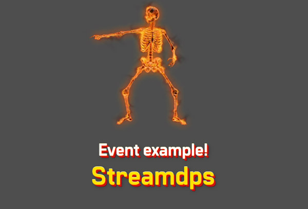 Twitch alerts - skeletons
