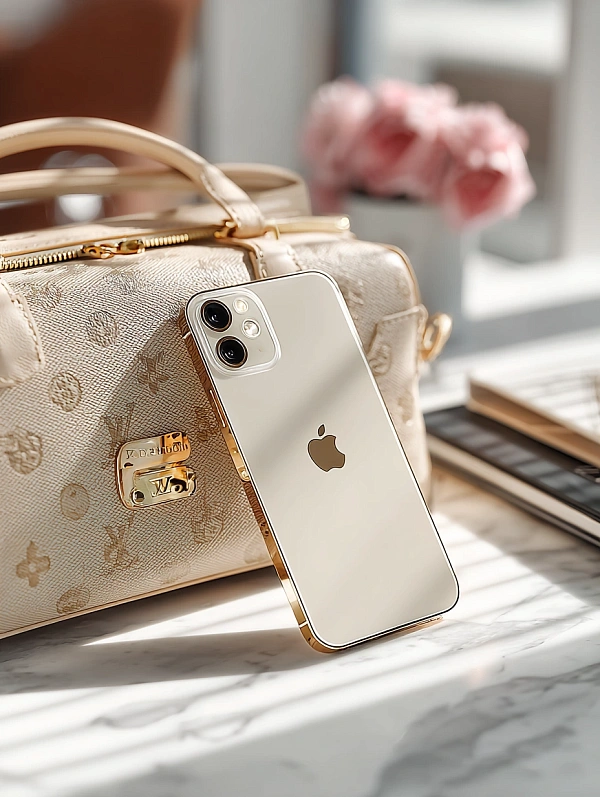 Роскошный телефон и сумка Louis Vuitton