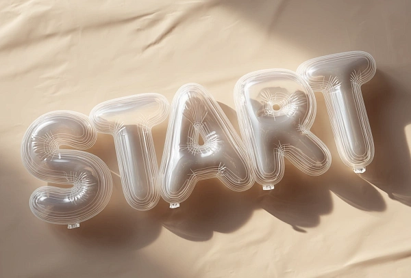 Прозрачные воздушные шары START
