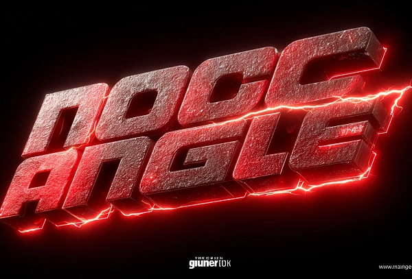 Эффектный 3D текст с подсветкой