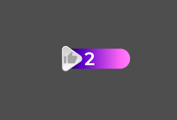 Счетчик лайков YouTube