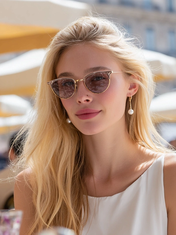 Элегантные солнцезащитные очки и украшения