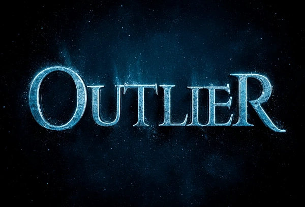 Загадочный стиль текста Outlier