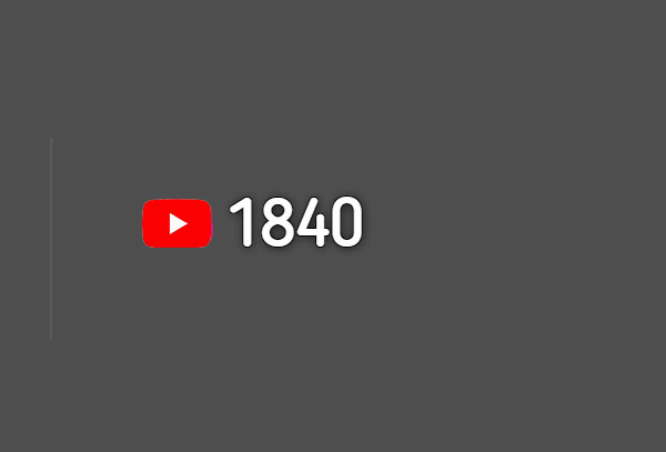 Счетчик подписчиков YouTube