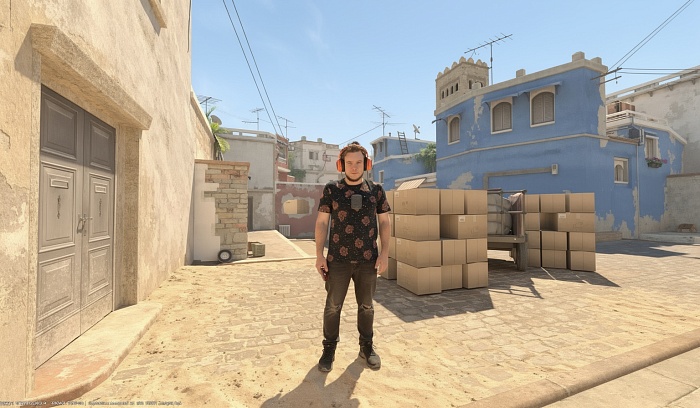 Как поместить себя в сцену из Counter-Strike за пару минут