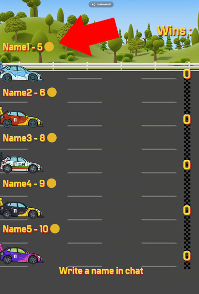 Race game2 - no gifts images