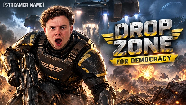 Обложка Drop Zone с бронемаскотом