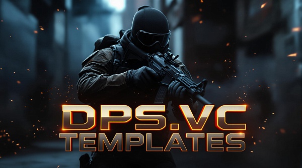 Cinematic video thumbnail design inspired by counter-strike