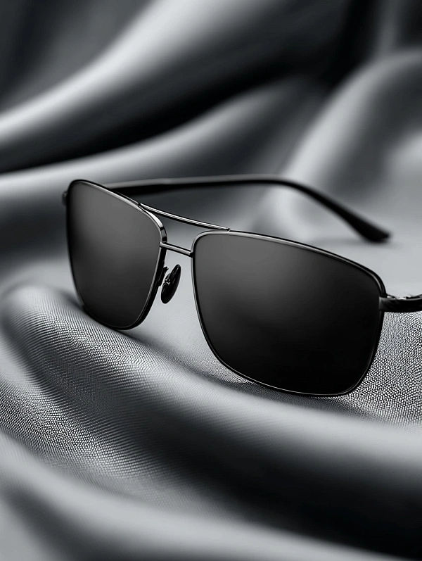 Элегантные черные солнцезащитные очки