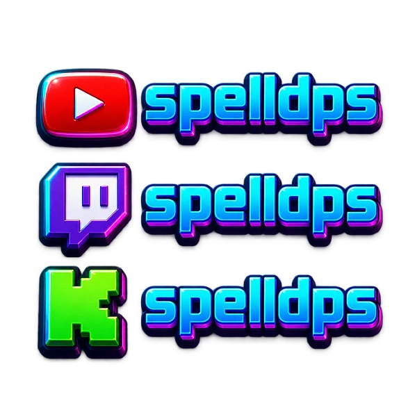 Вертикальные теги YouTube Twitch Kick 3D