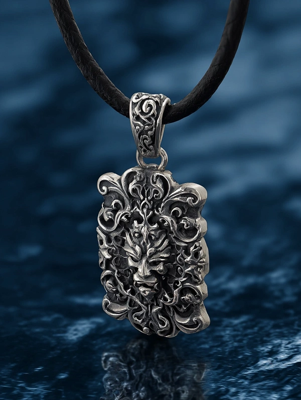 Элегантный подвеска с художественным узором