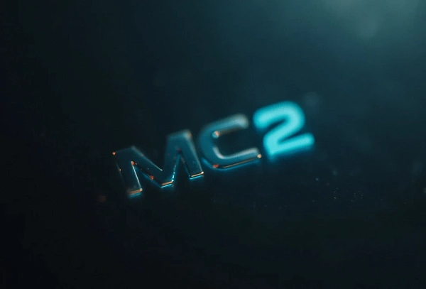 Современный логотип MC2 темный