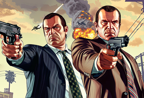 Искусство в стиле GTA