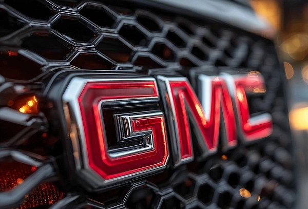Логотип GMC на передней решетке