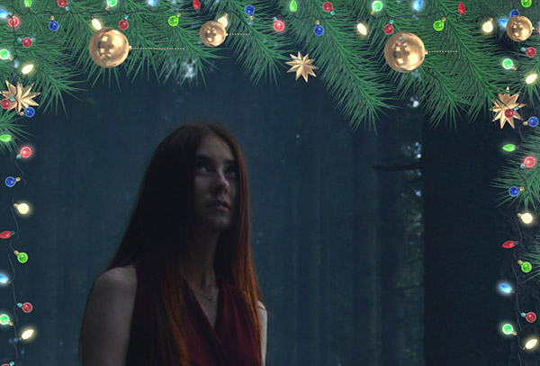  TikTok Christmas animated overlay