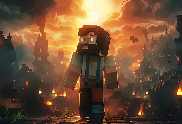 Персонаж ролевой игры Minecraft