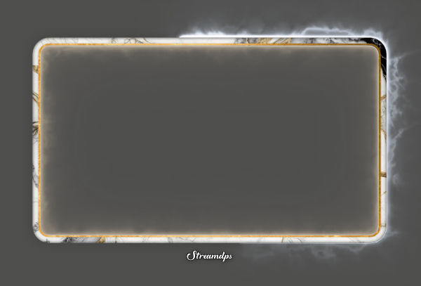 Рамка для вебки S27 Marble 16:9 frame