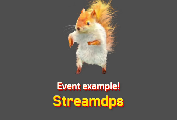 Twitch alerts - squirrels