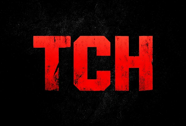 Красочный текстовый эффект TCH
