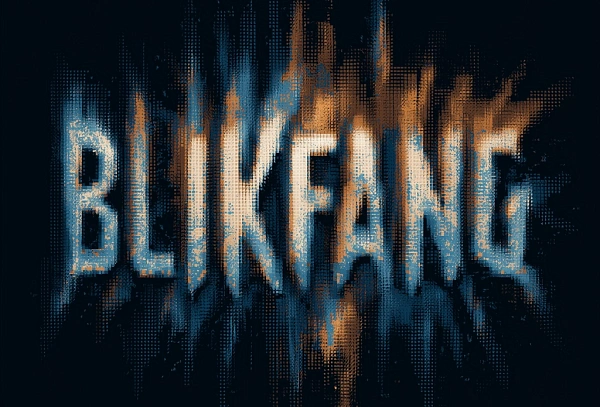Динамичный эффект текста Blikfang