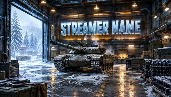 Зимний танковый ангар Stream-панель из стали