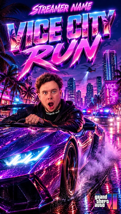 VICE CITY RUN — экшен на скорости