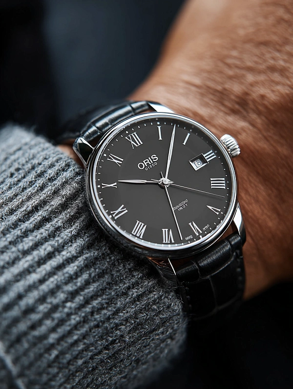 Мужские классические наручные часы Oris