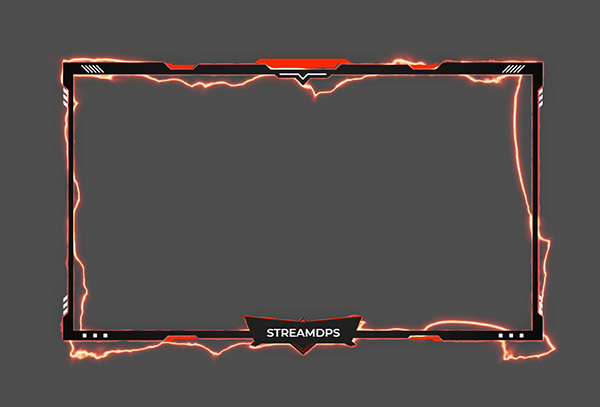 S10 black animated 16:9 overlay