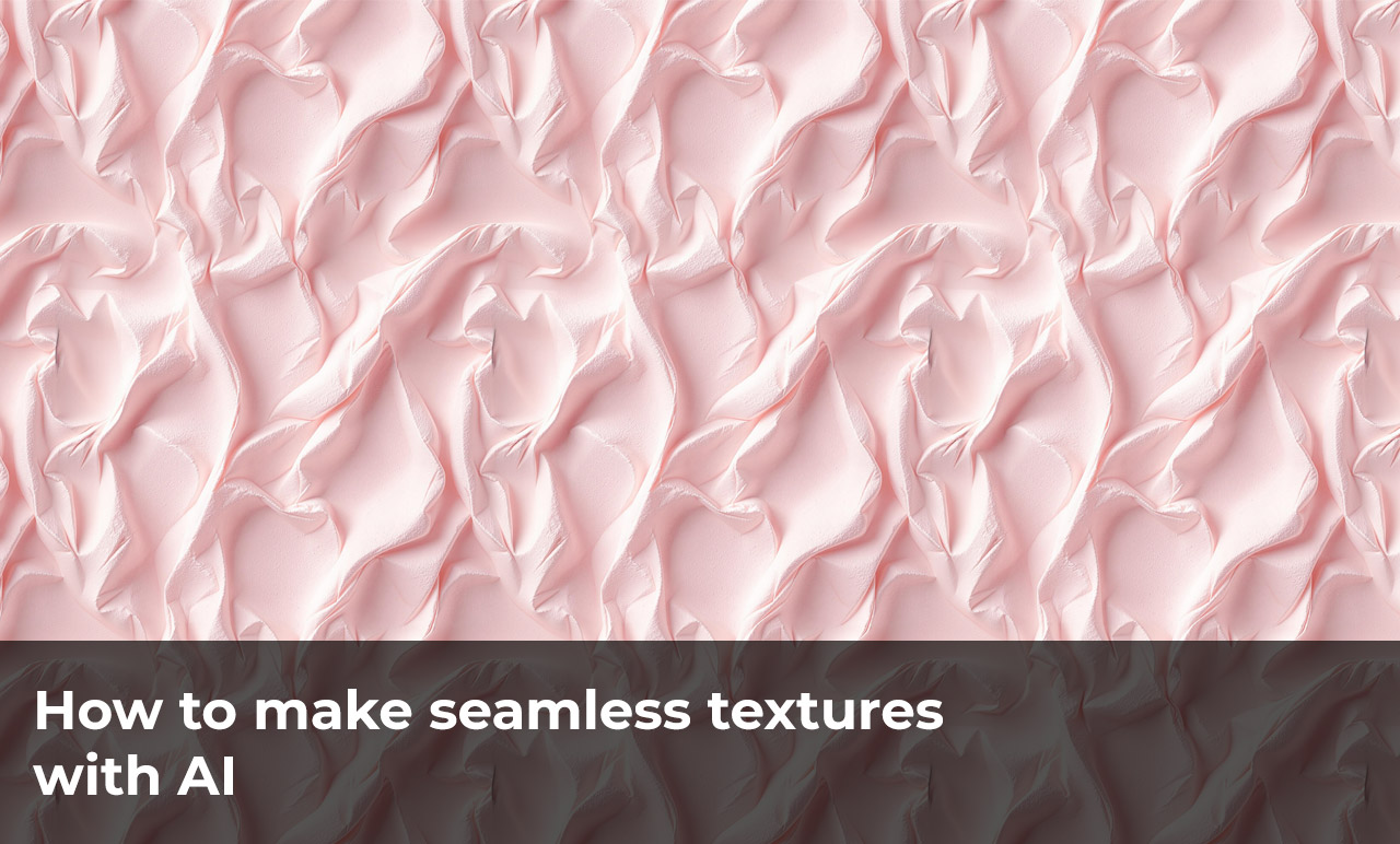 How to make a seamless texture with AI