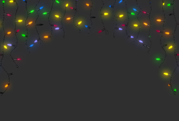  Christmas lights fullscreen theme 1