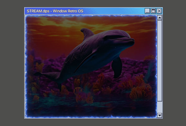 Рамка Window Retro OS v1 4:3
