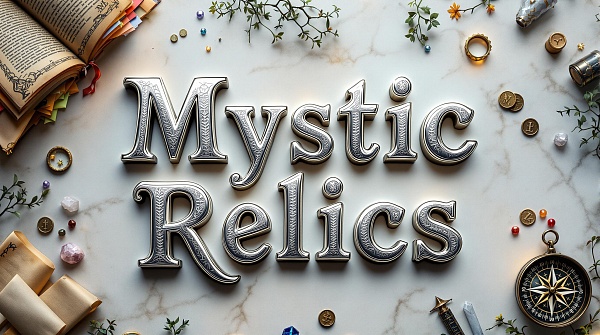 Mystic relics in a whimsical wizards study