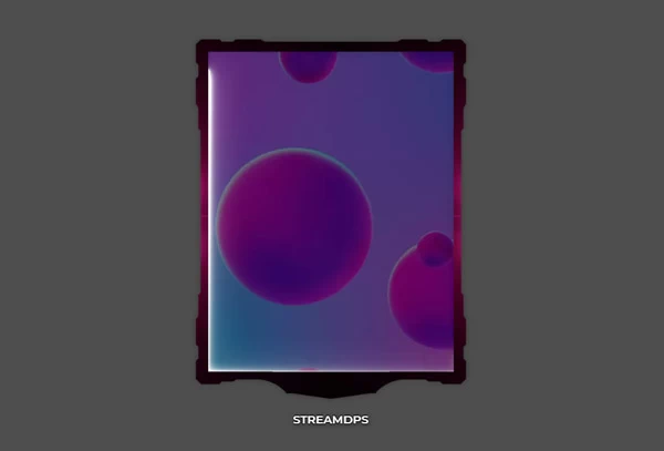 M3 frame 3:4 Portrait overlay