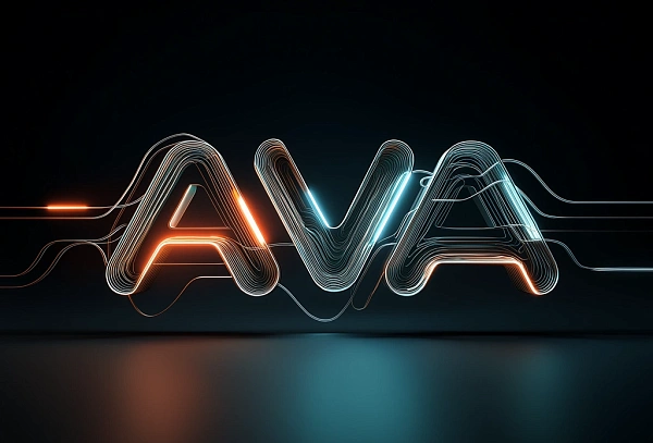 Трехмерный эффект надписи JAVA