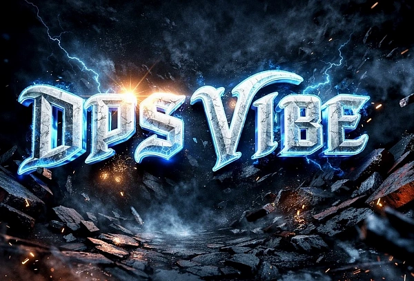 Эпичный текстовой эффект DPS Vibe