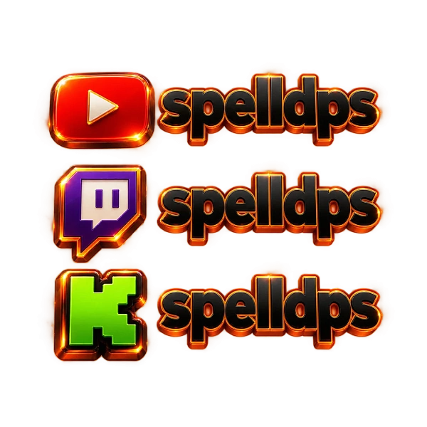 Вертикальная стопка социальных тегов YouTube Twitch Kick