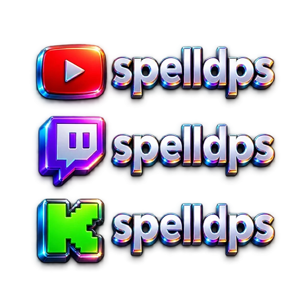 Вертикальная стопка тегов YouTube Twitch Kick