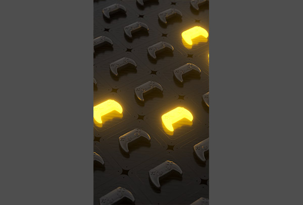  TikTok game controller video background