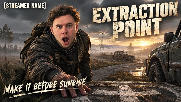 Обложка Extraction Point в стиле DayZ