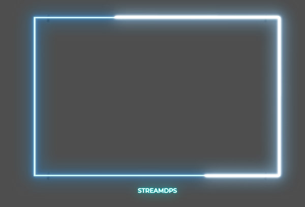 Neon animated webcam overlay + Alerts