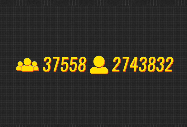 Twitch фолловеры + зрители с иконкой