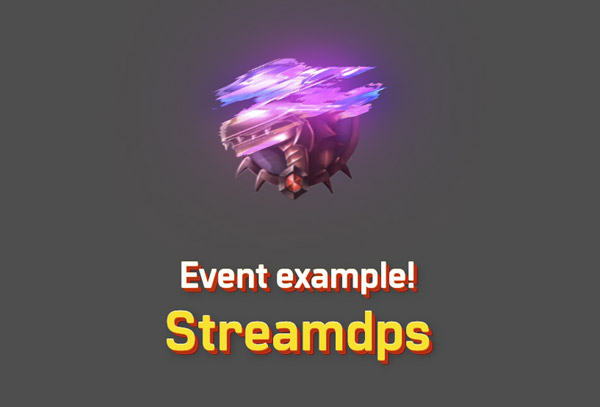 Dragon set - Glitch A effect