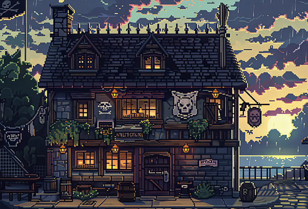 Таверна Pixelart