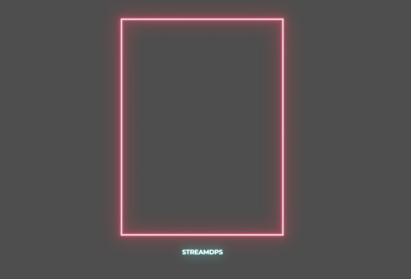 Neon 2 (3:4) Portrait overlay