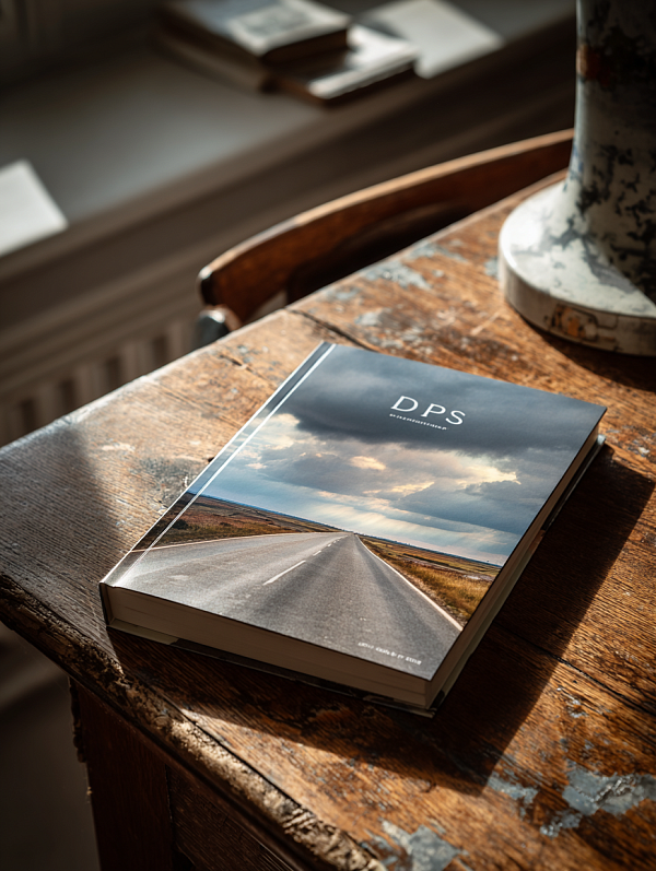 Дизайн обложки книги с дорогой