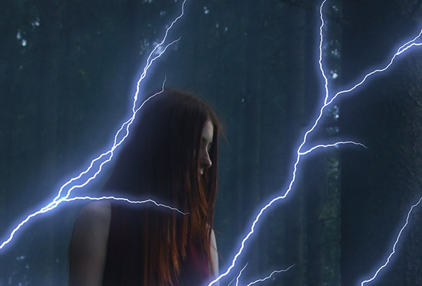  TikTok animated overlay lightning