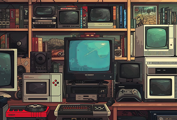 Фоны для ретро игр