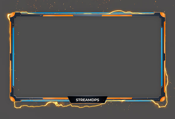 Рамка для вебки S28 sparkling 16:9 stream frame (2k)