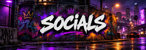 Граффити-надпись_SOCIALS на стене