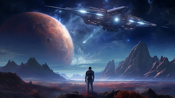 Space game wallpapers pattern